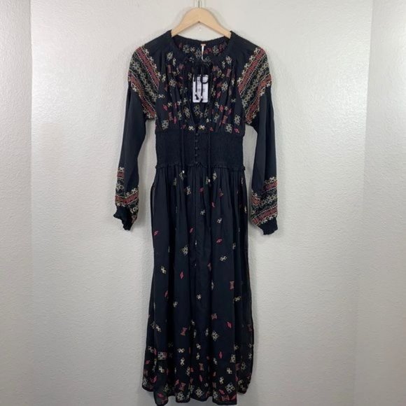 Free People Mykonos Embroidered kimono - Picture 8 of 9